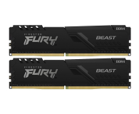 Pamięć RAM KINGSTON DDR4 Fury Beast 16GB(2*8GB)/3200 CL16 KF432C16BBK2/16